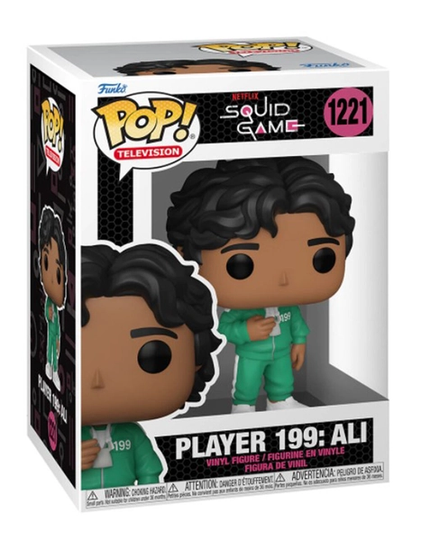 Funko POP! Squid Game Player 199: Ali #1221 - Magnote Gifts