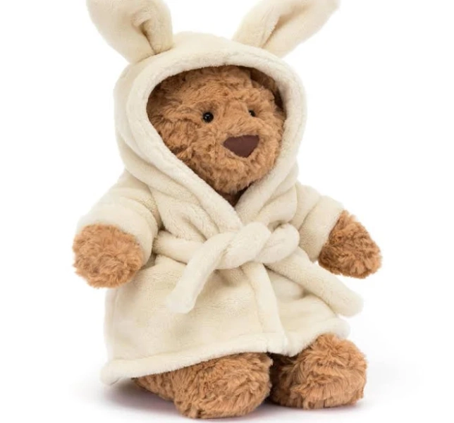 Jellycat Bartholomew Bear Bathrobe