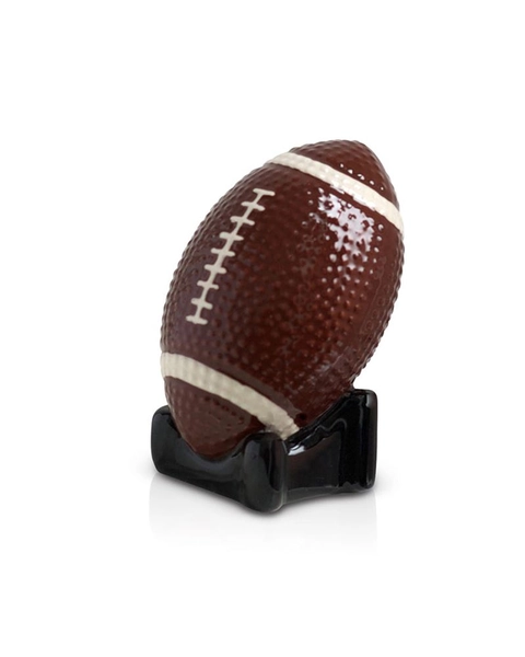 Nora Fleming mini Football Ceramic Platter Ornament | The Paper Store