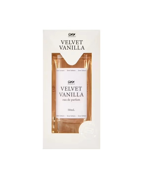 OXX Fragrances Love Letters Velvet Vanilla Eau De Parfum 50ml - Inspire By - One Size