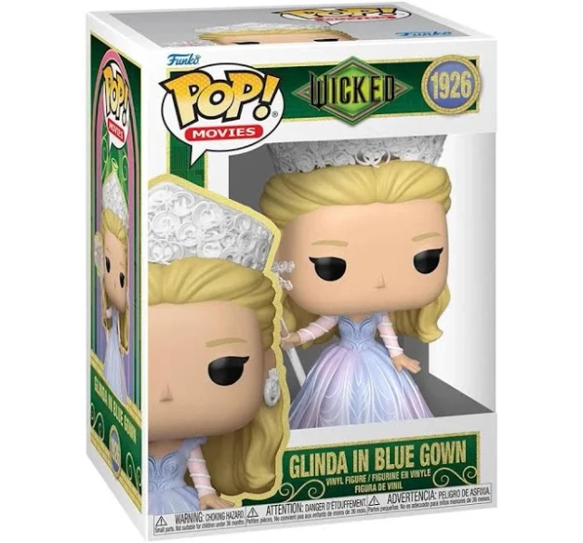 Funko POP! Movies Wicked Glinda in Blue Gown Vinyl Figure