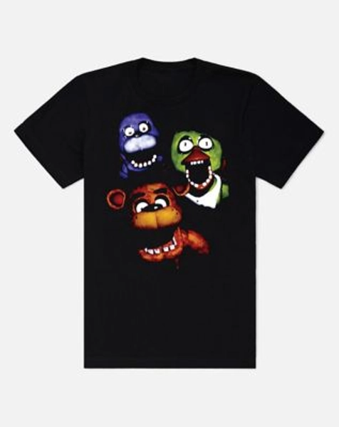 Five Nights at Freddy's Characters T Shirt - Spencer's