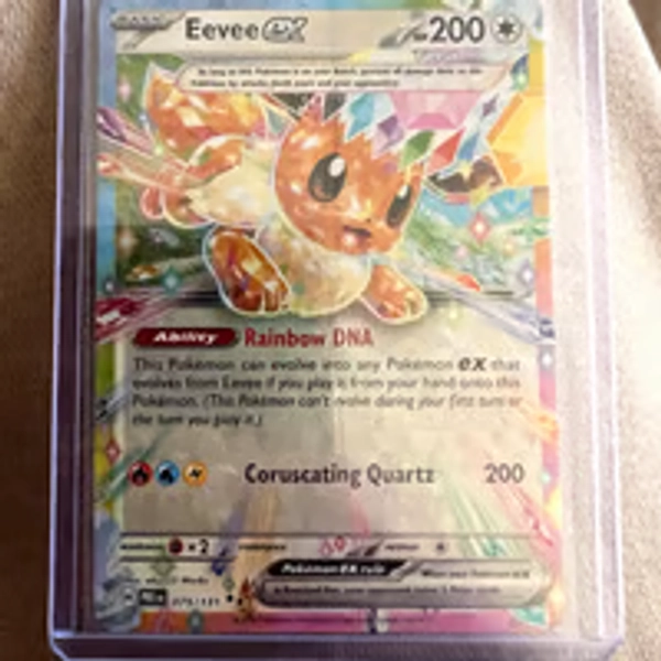 Pokemon Eevee Ex Prismatic Evolutions Mint