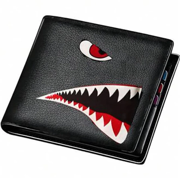 Credit Card Holder, Business Design with Pop-Up Card Slots, ID Window, Cash Slot & Zipper Coin Pocket