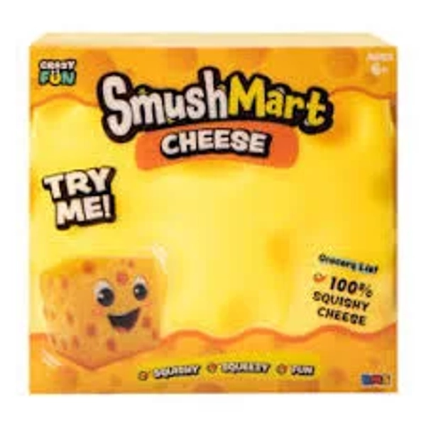 Smushmart Cheese Squishy Toy