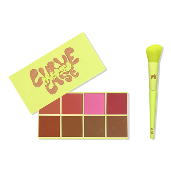 Curve Case Press'd Powder Blush & Bronzer Palette - Medium