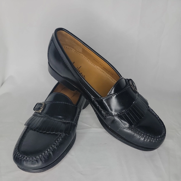 Cole Haan Pinch Buckle Loafer 03518 9 D Black 