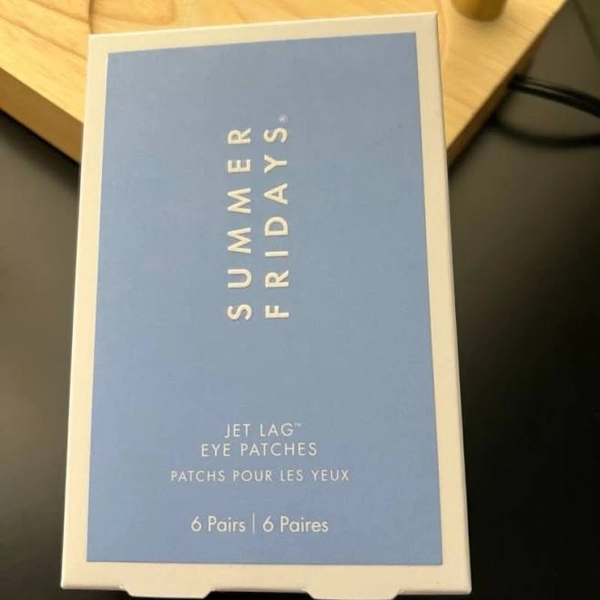 SUMMER FRIDAYS Jet Lag Eye Patches - 6 Pairs - New Beauty