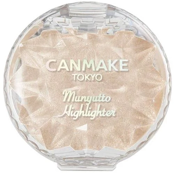 Canmake Cream Munyutto Highlighter 01 Moonlight Gem 3.8g Face Glow