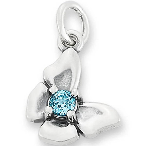 james avery Butterfly Gemstone Charm Womens in Sterling