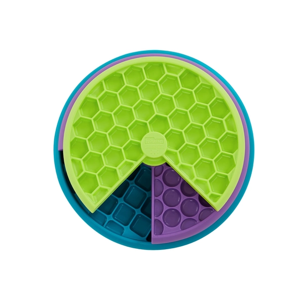 Nina Ottosson by Outward Hound Lickin' Layers Puzzle Game & Slow Feeder Dog Bowl