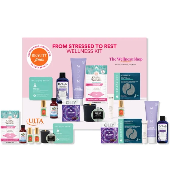 Beauty Finds by ULTA Beauty From Stressed To Rest Wellness Kit