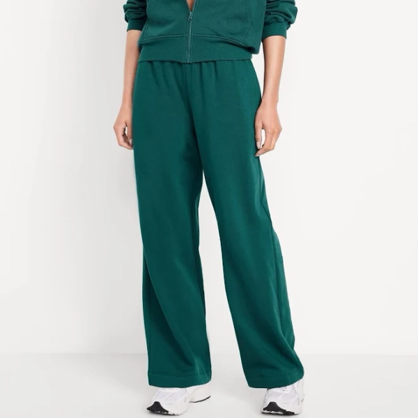 Old Navy Women's High-Waisted Socomfy Wide-Leg Sweatpants