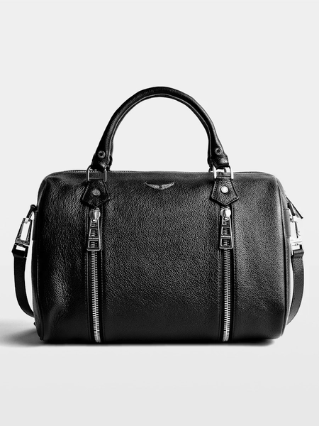 Sac Sunny Medium En Cuir Noir | Zadig&Voltaire