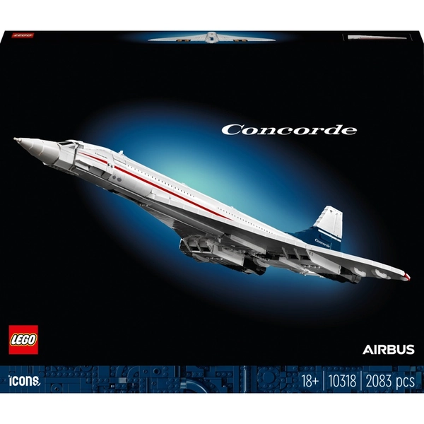 LEGO Icons 10318 Le Concorde | Smyths Toys France