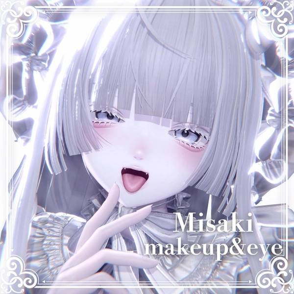 【海咲-Misaki-】⟡.·Misaki makeup&eye texture&blendshape