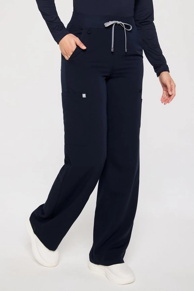 High-Rise Wide Leg Scrub Pant