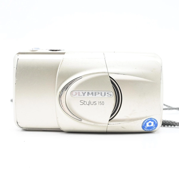 Olympus Stylus Zoom 150 35mm Film Camera w/37.5-150mm Zoom, Inoperable #850