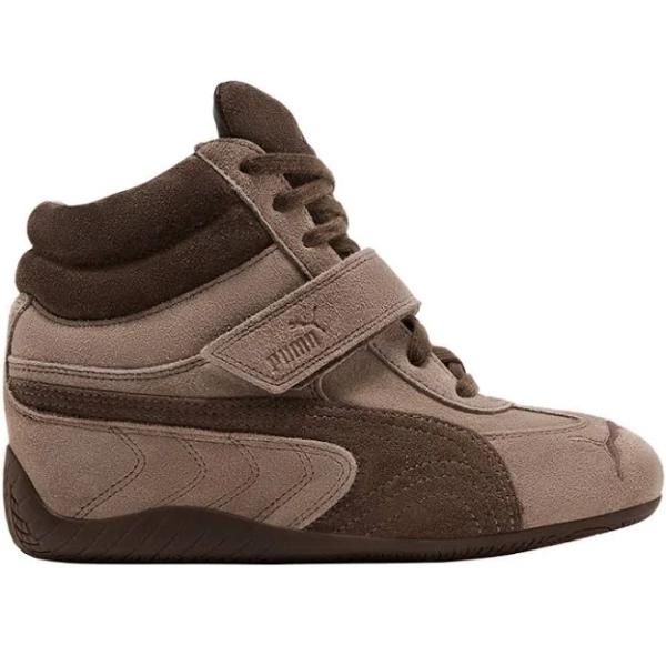 Puma Wmns Speedcat Wedge 'Totally Taupe Chocolate' | Brown | Women's Size 6.5