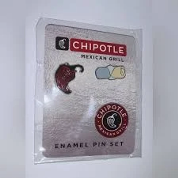 New Chipotle pin set bundle