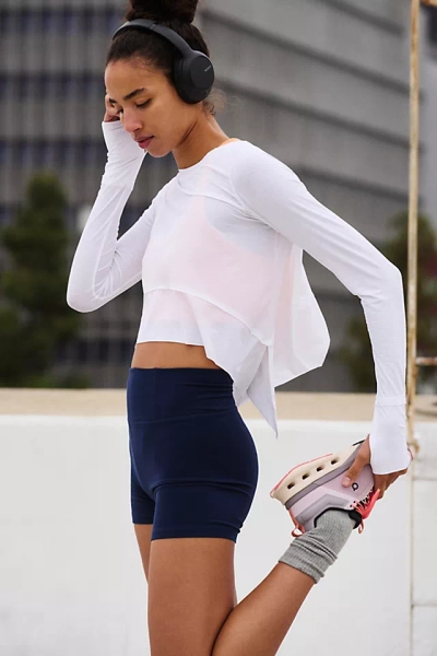 ⭐ Tempo UV Protection Long Sleeve Tee | Small | Optic White