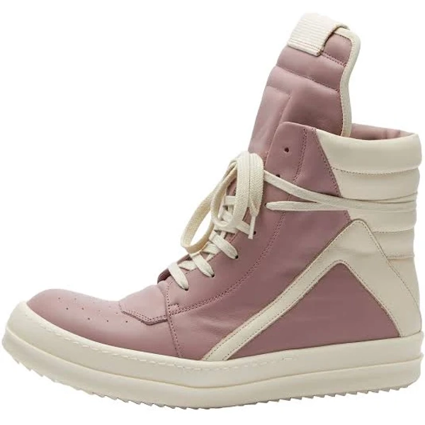 Rick Owens Geobasket Sneakers - Pink