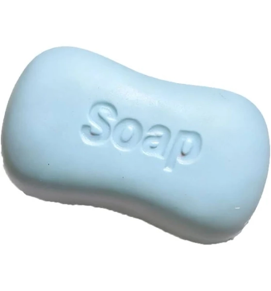 Crunchy Soap Squishy, Crunchy Squishy Stress Ball Blue Ultra Soft Moldable Squeeze Toy, Slow Rise Squishy Portable Desktop Sensory Toy For Study And