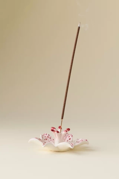 Lily Ceramic Incense & Ring Holder Dish