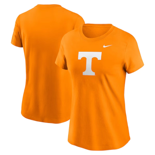 Women's Nike Tennessee Orange Tennessee Volunteers Primetime Logo T-Shirt