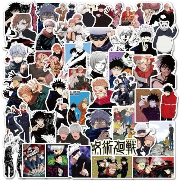 100/50 Jujutsu Kaisen Sticker Packs