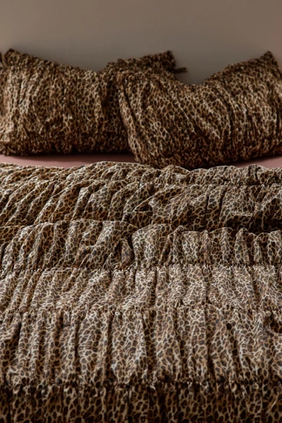 Printed Cinched Core Duvet Cover