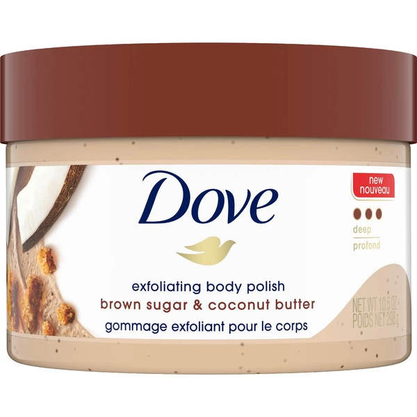 Dove Exfoliating Body Polish Brown Sugar & Coconut Butter 298g