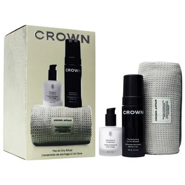 Crown Affair The Air Dry Ritual Hair Gift Set
