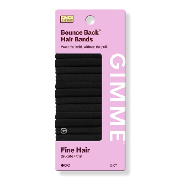Fine Hair Bands - Black