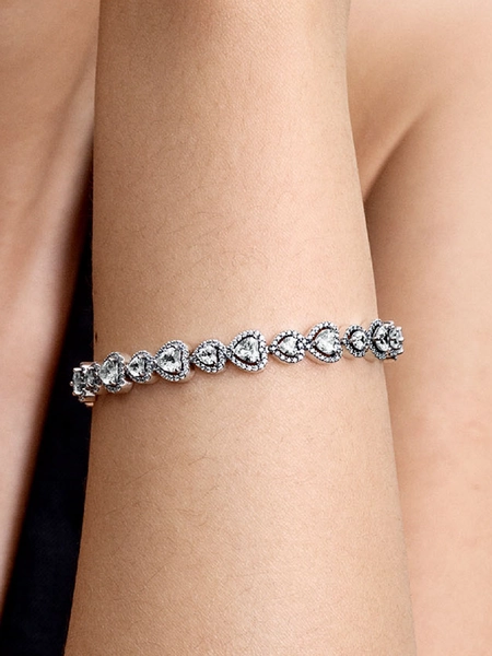 Halo Hearts Bracelet