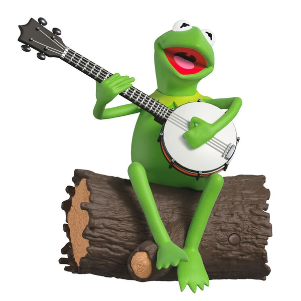 Disney The Muppets Kermit's Rainbow Connection Musical Ornament With Motion
