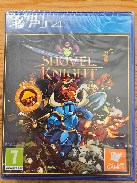 Shovel Knight PS4 PAL PlayStation 4 Complete with Manual CiB VGC