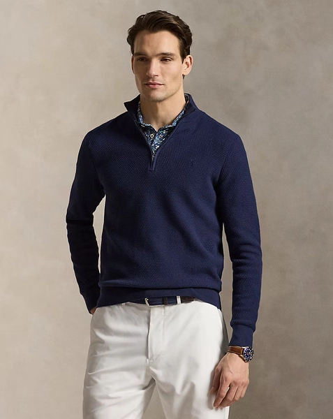 Performance Cotton-Blend Jumper