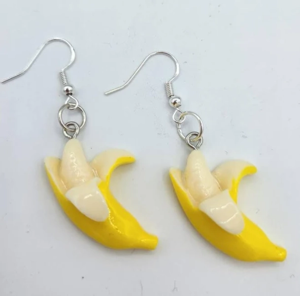 Banana Earrings