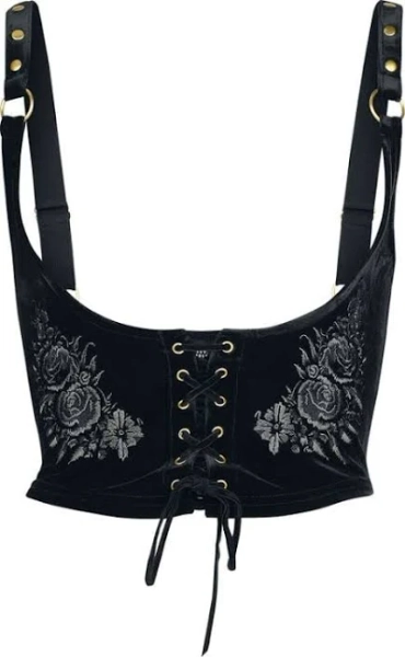 Women Killstar Gothic Corset Nocturne Nights A Devil's Rose Underbust Corset