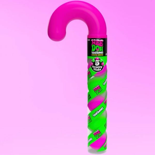 Squishmas Nee Doh Cool Cane