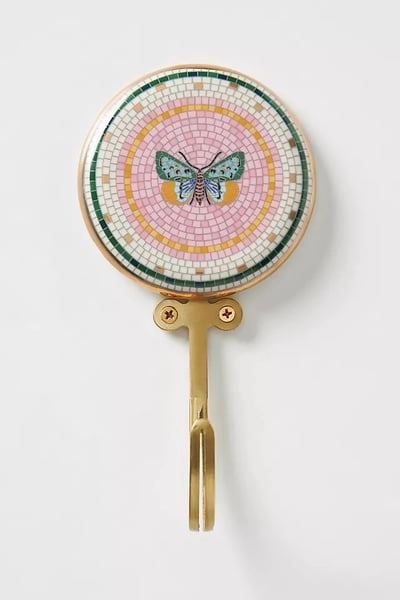 The Bistro Tile Stoneware Hook: Garden Edition