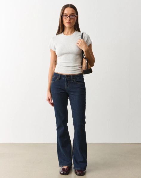 Low Rise Bootcut Flare Jean