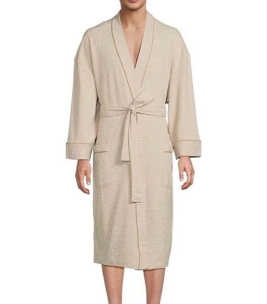 Saks Fifth Avenue Men's Waffle Knit Robe