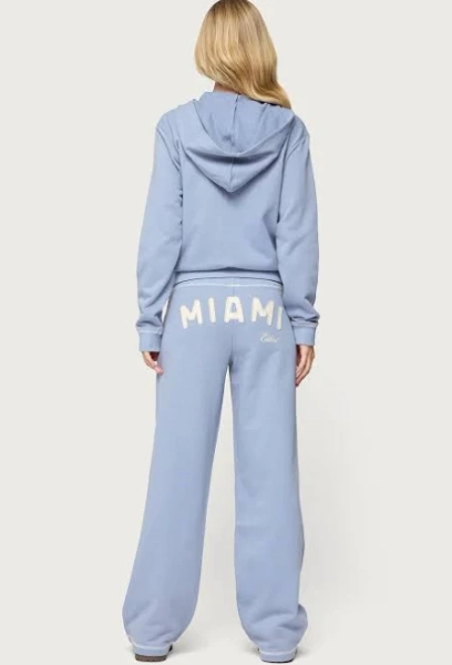Edikted Women's Miami Babe Cotton Sweatpants