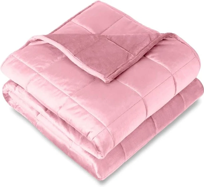 Super Soft Weighted Blanket Pink 7 Pounds