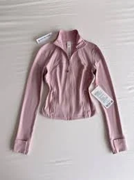 NWT Lululemon Define Cropped Jacket *Nulu Pink Haze Size 4