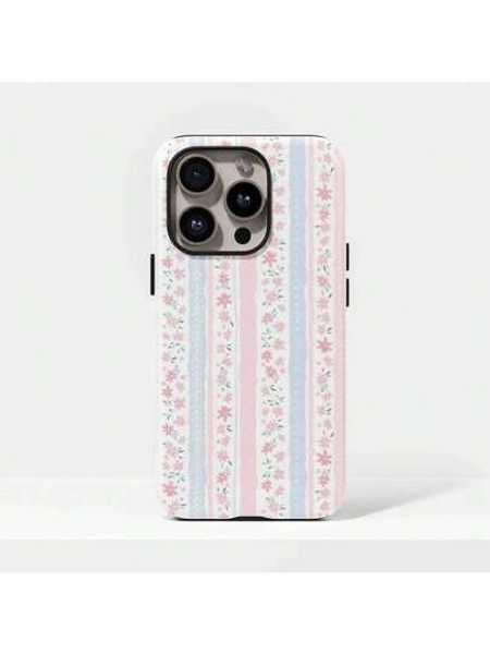 Love Shack Fancy Floral Case Coquette Girl Cover  With  17, 16, 15, 14, 13, 12, 11, Pro Max, Suitable For  17 Air