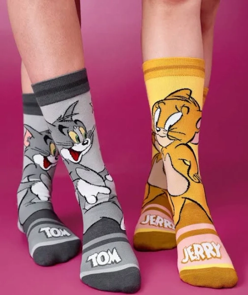 SHEIN Women's Mid-Calf Breathable Cotton Crew Socks (2 Pairs
