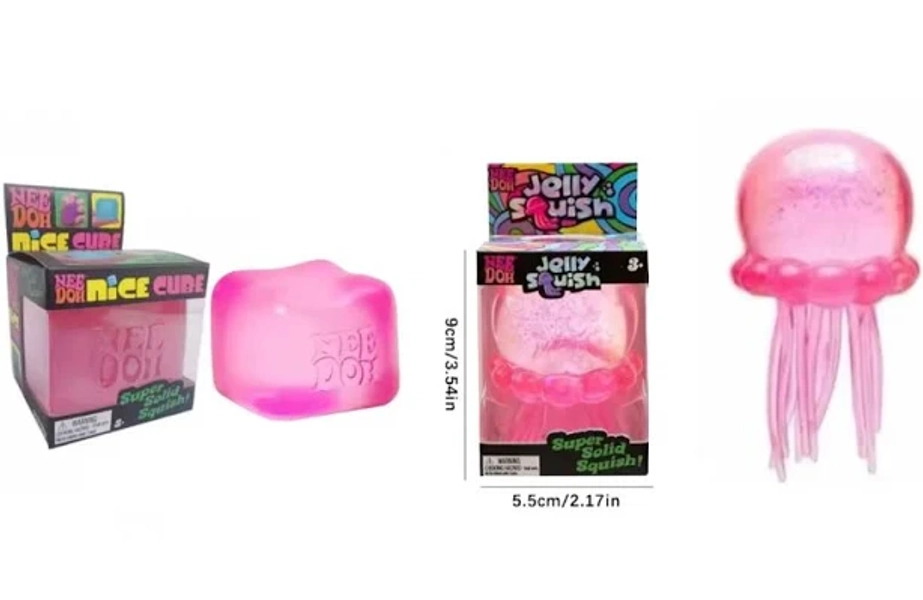 NeeDoh JellySquish Squishy Fidget Toy